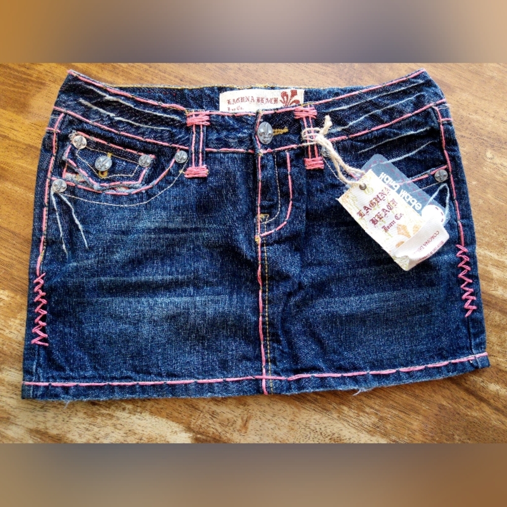 Laguna Beach Denim Skirt